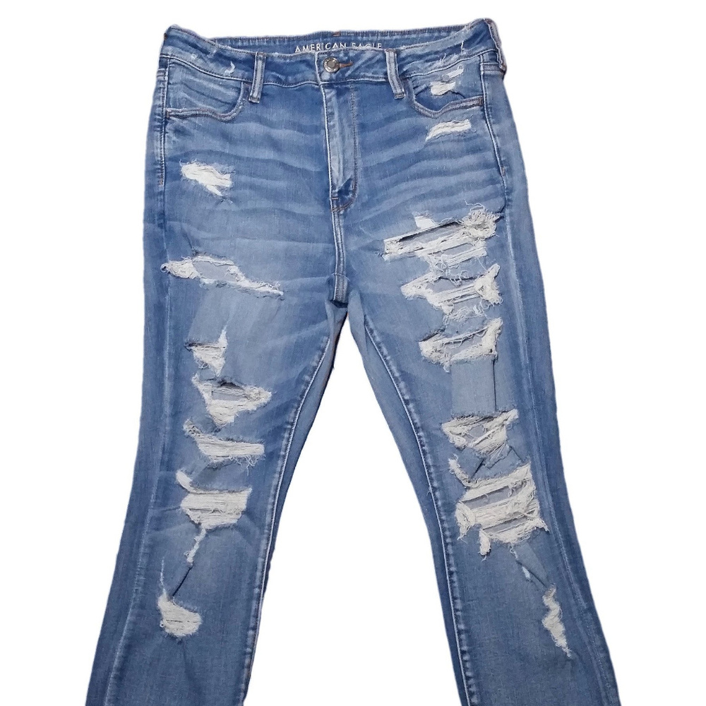 American Eagle Hi Rise Jegging Jeans Long - Picture 2 of 7